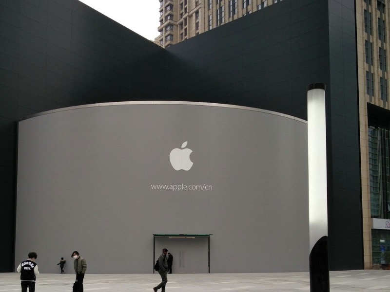 4 nouveaux Apple Store chinois en 15 jours