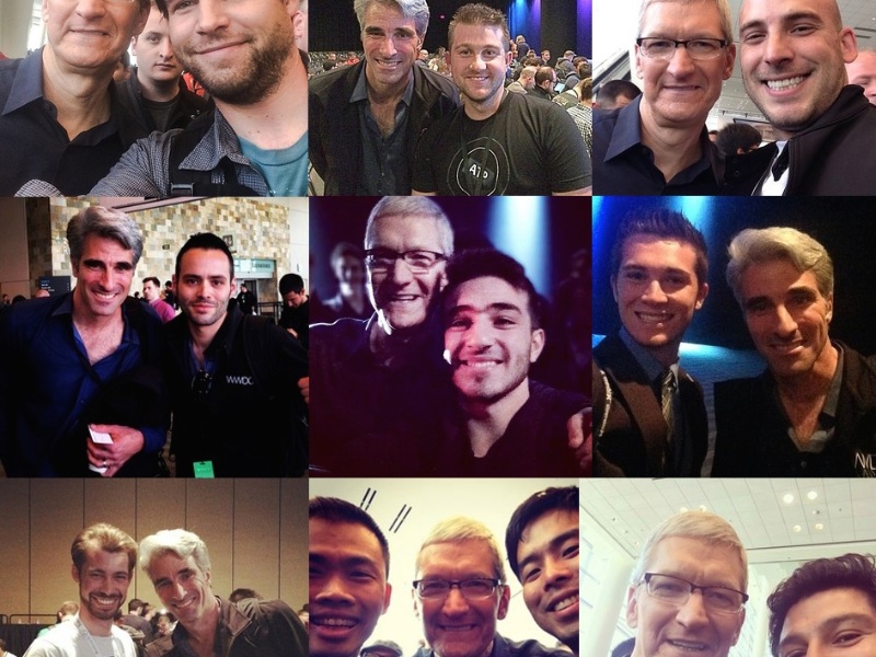 2014, la WWDC des selfies