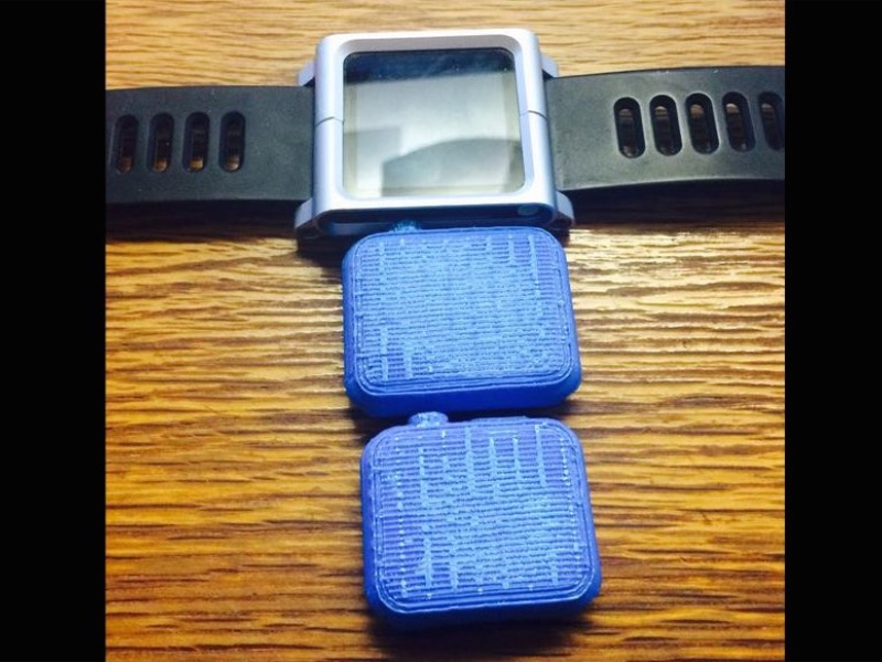 Une Apple Watch imprimée en 3D