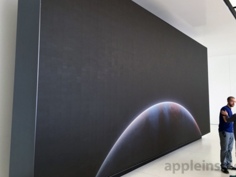 Des écrans géants à prix XXL pour les Apple Store