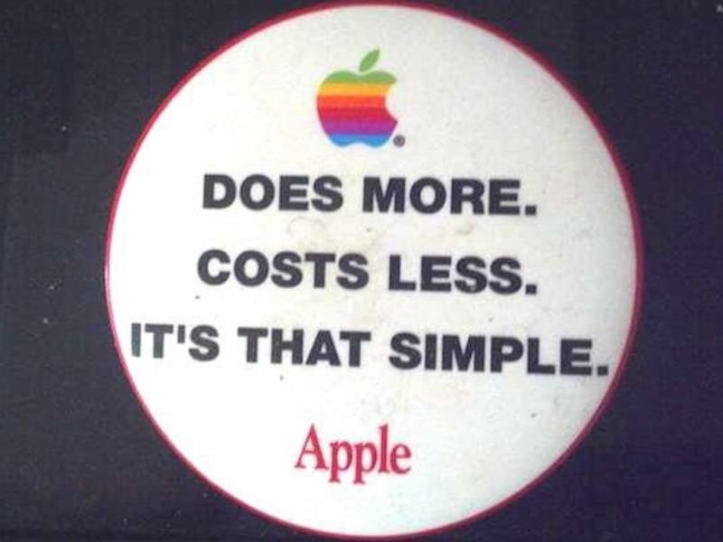Les Mac en font plus pour moins cher (dans les années 90)