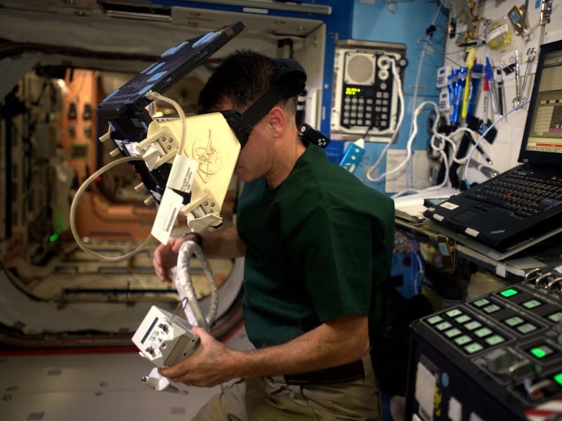 La réalité virtuelle vue par un astronaute