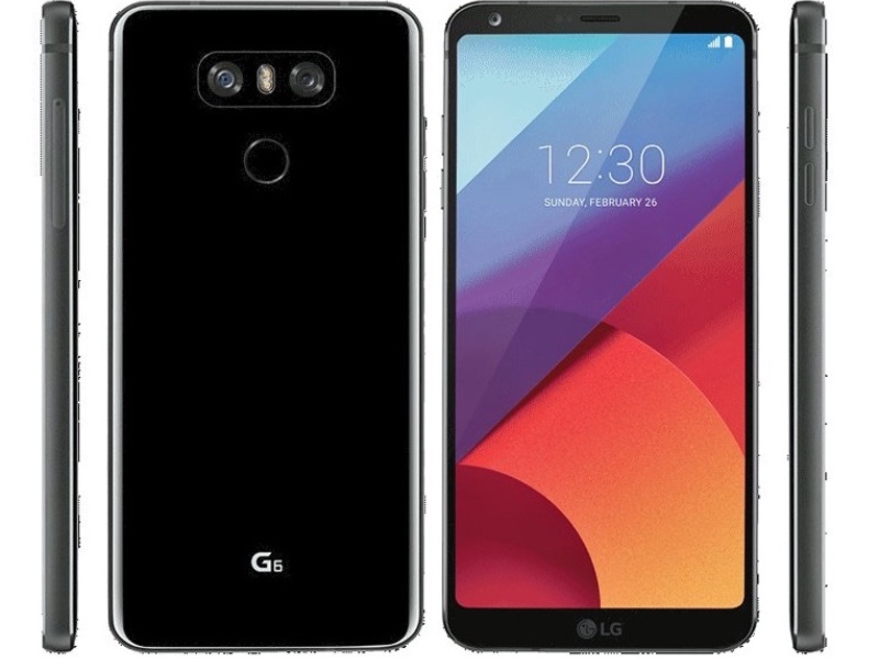 De face, de côtés et de dos, voici le LG G6