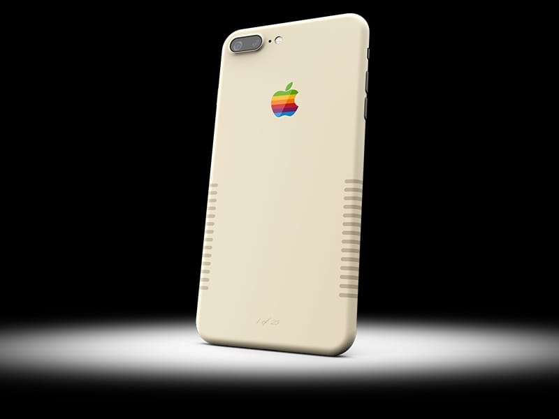 L’iPhone 7 Plus version Macintosh n’aura jamais été aussi beau