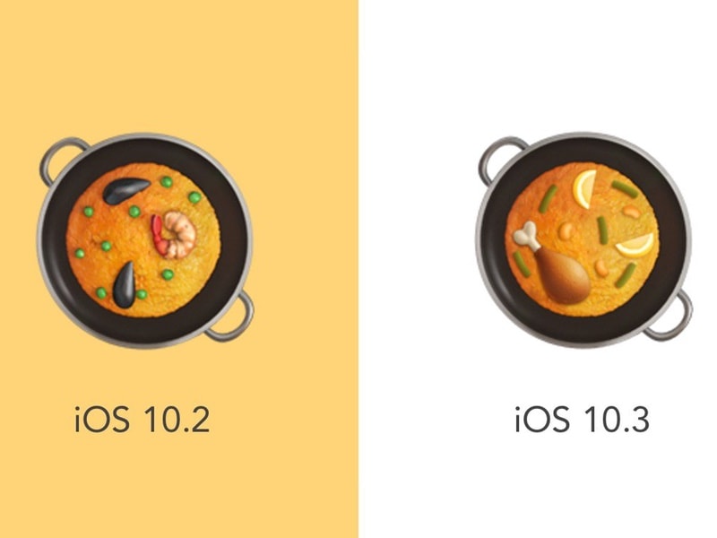 Apple corrige sa paella avec iOS 10.3