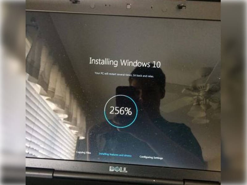 Ça dit quoi alors cette installation de Windows 10 ?