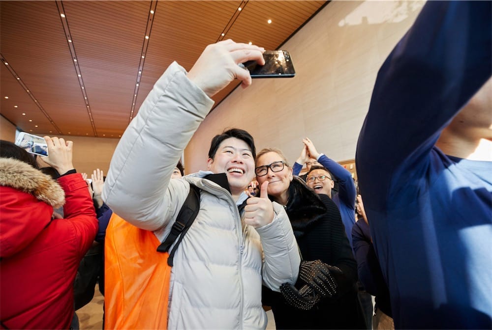 En Corée du Sud, le premier Apple Store a ouvert ses portes