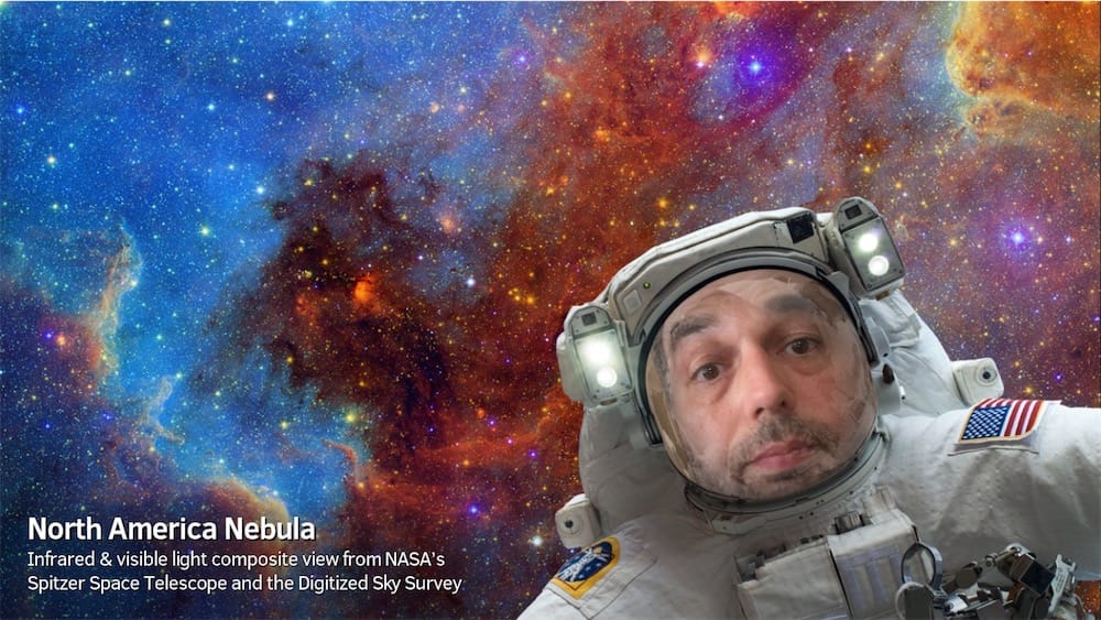 Une app de la NASA pour des selfies dans l